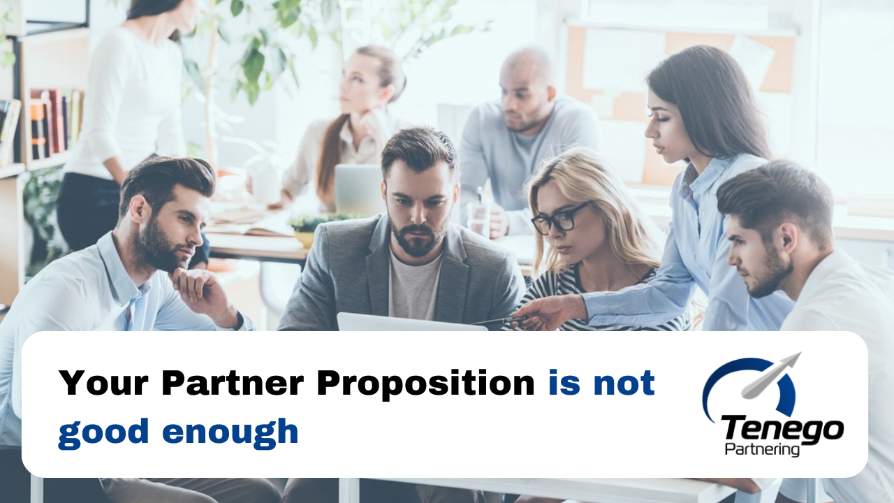 Your Partner Proposition is not good enough – It’s not me, It’s you