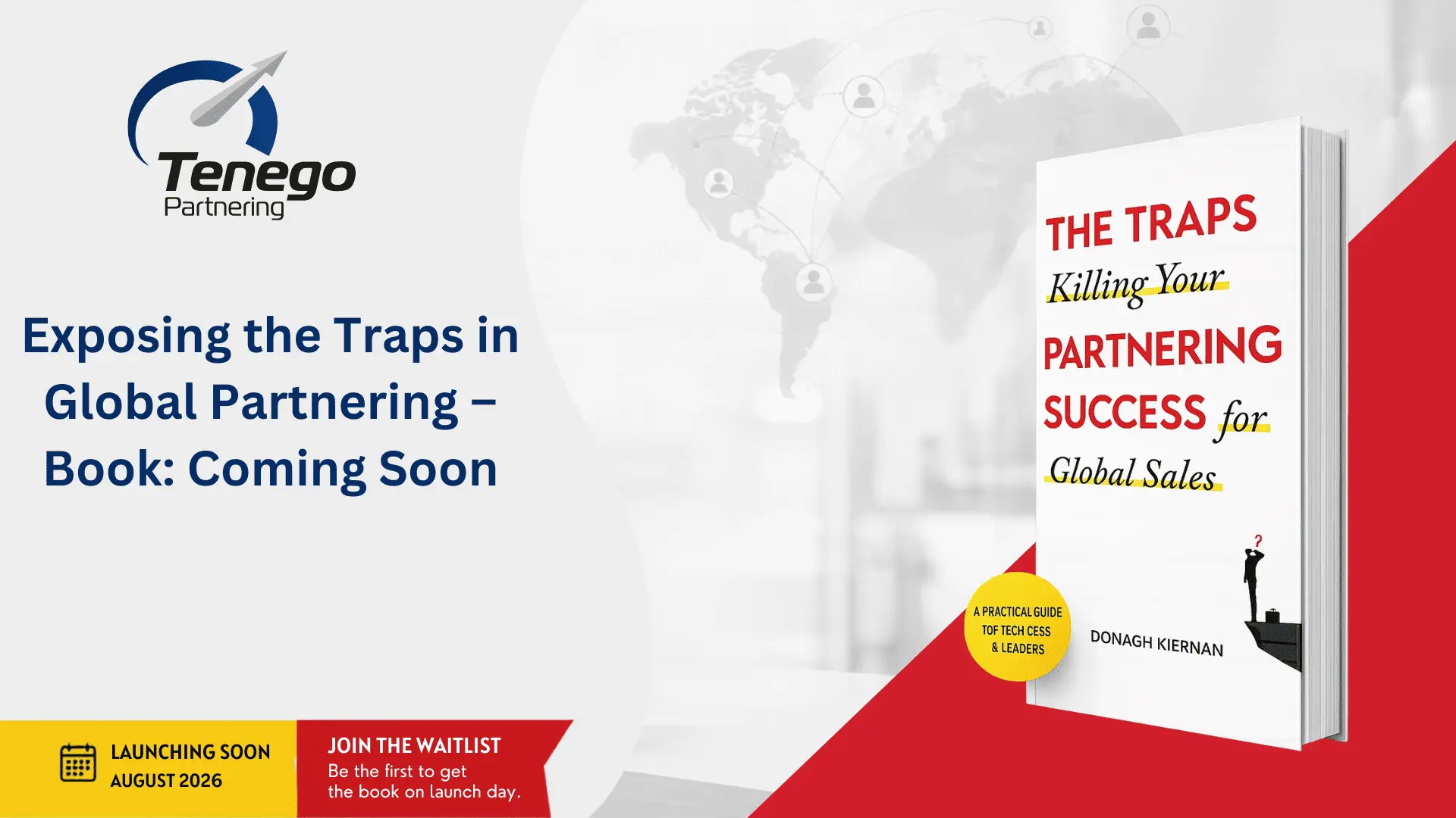The Traps Killing Your Partnering Success for Global Sales book launch